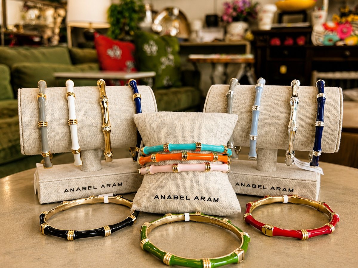 Anabel Aram bamboo bangles in multiple colors at The Things I Love